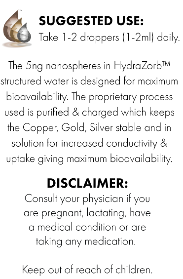 HydraZorb Total-3 Copper Gold Silver Shield