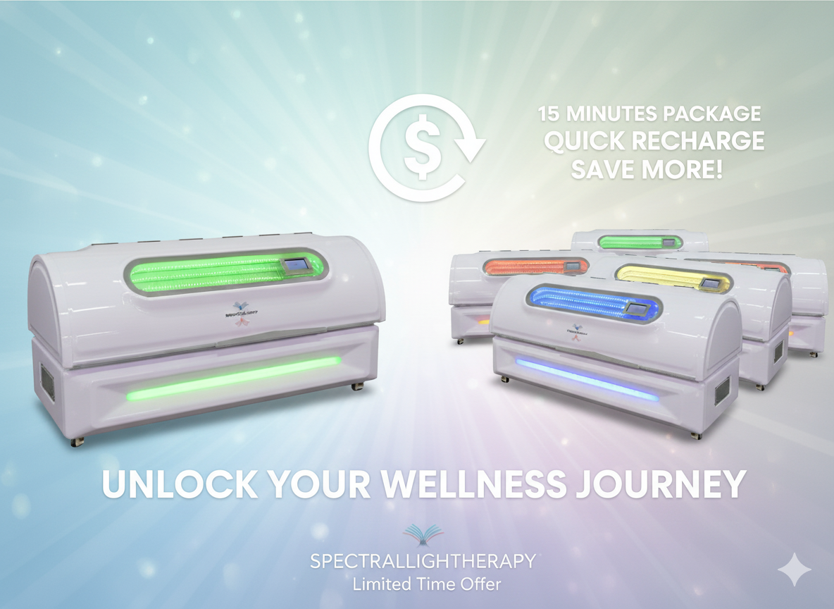 10-Session SpectraLight Therapy 15-Minute Package