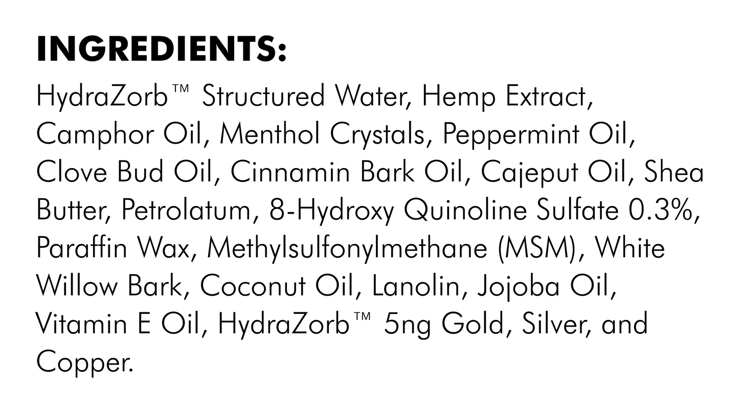 HydraZorb Pain Salve
