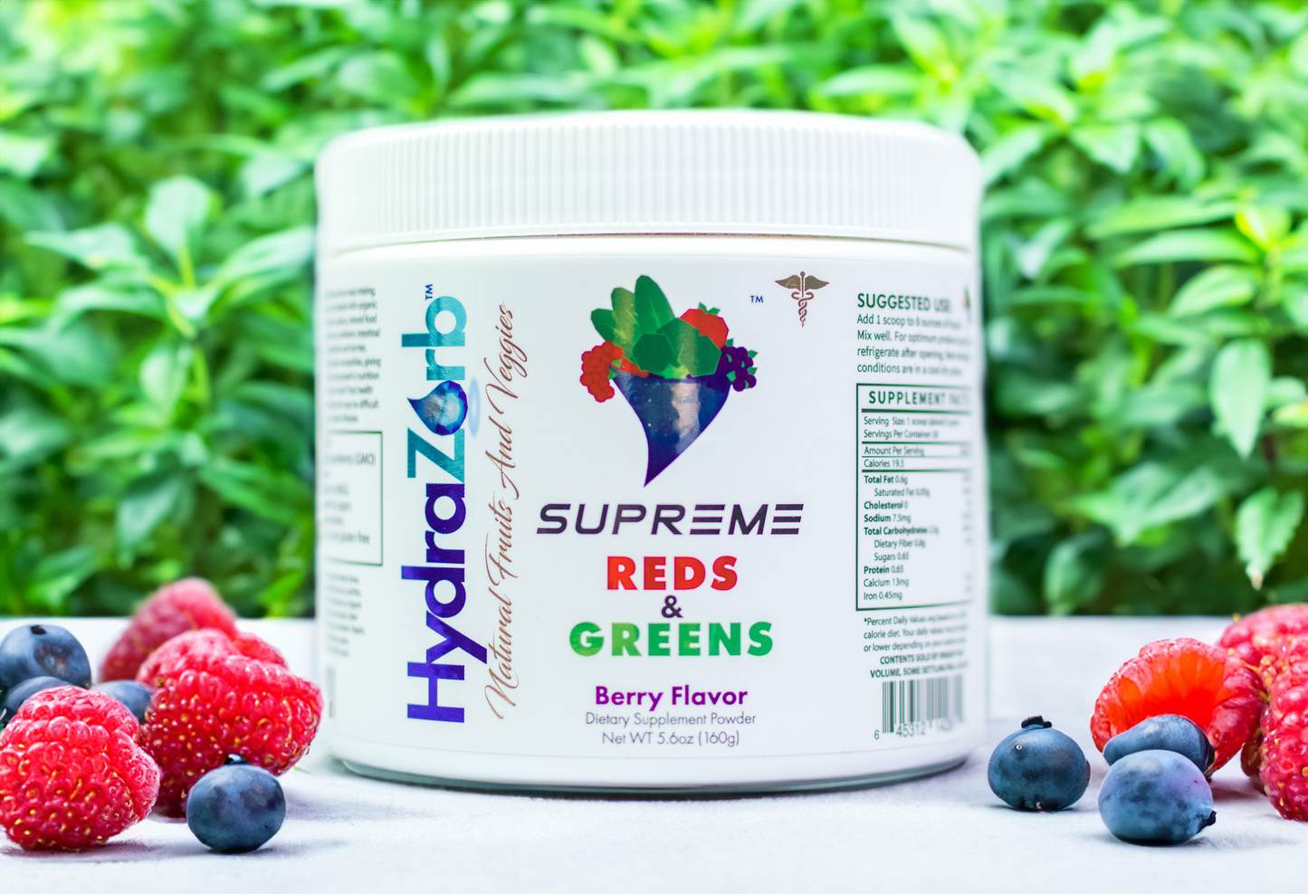 HydraZorb Supreme Reds and Greens - 30 servings