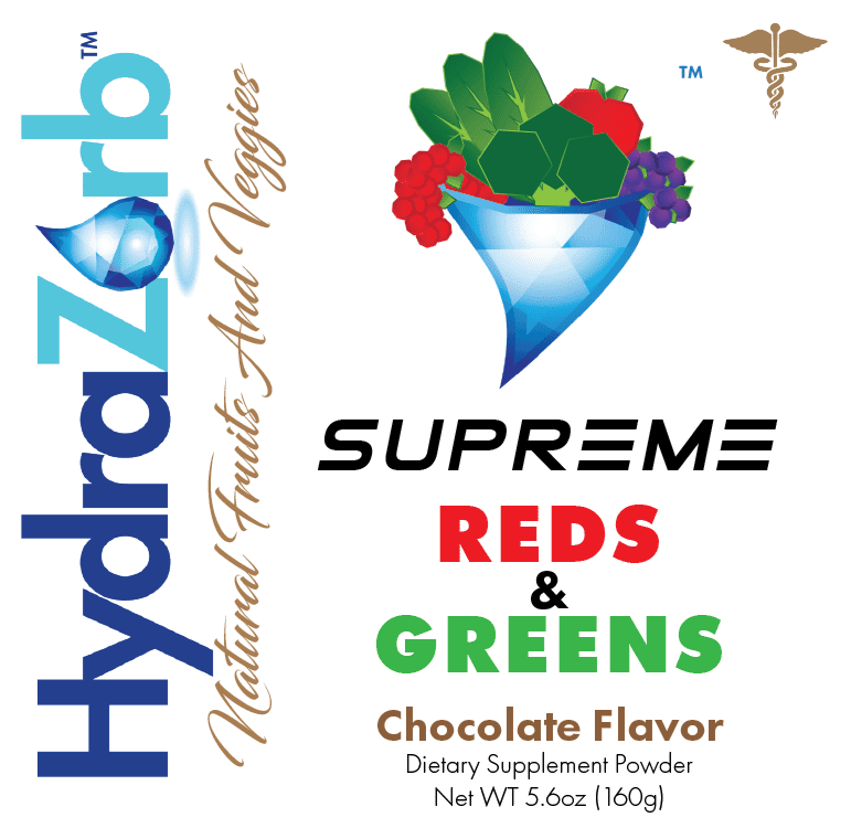 HydraZorb Supreme Reds and Greens - 30 servings